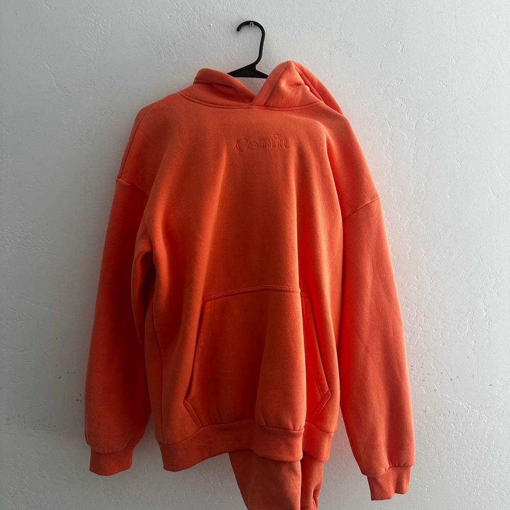 Coral Comfrt Sweat-set